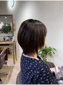ナチュラルストレートショート