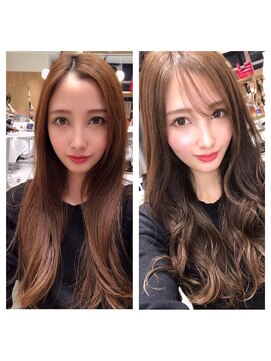 ビューティーコネクション ギンザ ヘアーサロン(Beauty Connection Ginza Hair salon) 【赤川敬一】20代30代40代◎大人かわいい2wayシースルーバング