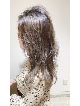 エイト 溝の口店(EIGHT) 【EIGHT溝の口】お客様スタイル_デザインカラー切りっぱなしボブ