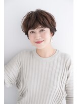 ラフ フロム ガーデン(Laf from GARDEN)&nbsp;加藤貴大30代40代人気大人可愛いショートパーマスタイル