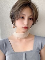 シルクレイ 吉祥寺店(Silk-lei)&nbsp;大人かわいい大人ショートかき上げマロンベージュ30代吉祥寺