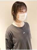 *滝田*切りっぱなしボブショートウルフ 小顔前髪 外ハネレイヤー