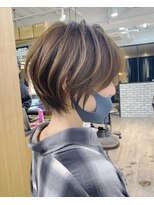 バンプ ギンザ(BUMP GINZA)&nbsp;30代/40代/50代・絶壁解消・小顔前下がりショートボブ【中村】