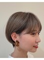 オビ(Obi) 耳掛けショートボブ/ショートヘア/ショートボブ/イルミナカラー
