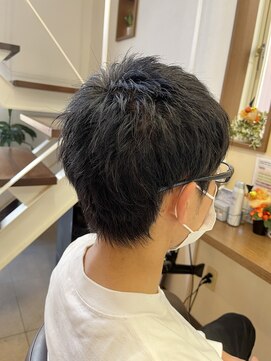 コアフィールフィス(COIFFURE fils) 《見附　今町》メンズ　束感　ショート