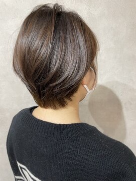 モロー バイ ターフ(morrow by turf) 髪質改善◎ショート/アッシュブラウン