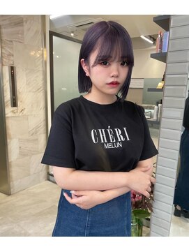 リリー(Lilley) (lilley内堀)ブリーチカラー×ボブ