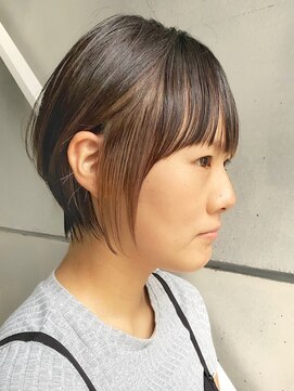 トト 船橋店(toto.) 黒髪/グレーベージュ/レイヤーロング/前髪パーマ[西船橋/津田沼]