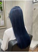 艶髪ストレート/ブルーブラック