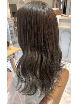 ラボヌールヘアーリアン 川越店(La Bonheur hair Lien) 透明感オリーブベージュ