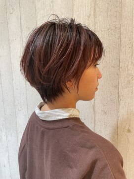 シータ 坂戸北口店(THETA) ショート×ベリーピンク