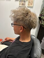 バーバーアンドビューティ シュプリーム(Barber&Beauty Supreme)&nbsp;フェード×ハイトーン×パーマ