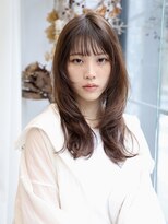 エムスラッシュ ストリートマーケット スマートサロン センター北(M.SLASH)&nbsp;オリーブグレージュ/ウルフ/レイヤーロング/センター北