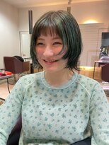 ノーム バイ アウラ(norm. by aura) ターコイズカラー×ハイライト