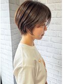 奈良/ショート/ショートボブ/ボブ/白髪染め/白髪ぼかし/髪質改善