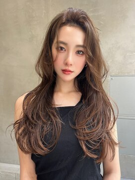 エイミー(Aimee) Aimee 町田 ニュアンスレイヤー×ココアブラウン