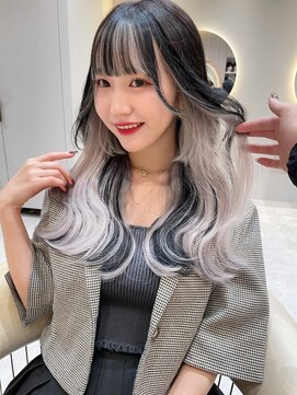 ロンド ジュルード 名古屋(Lond jeloud) 成人式はダブルカラー、インナーカラー♪