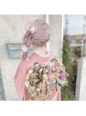 成人式着付け＋ヘアセットメニュー