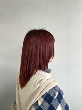 セダクション 道後樋又店(Seduction) 松山市/20代/30代/40代/春のチェリーレッド