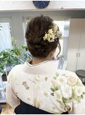 ヘアアレンジ×袴