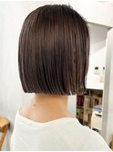イメチェン外ハネボブ美髪ホワイトブロンド新宿小顔【Anzu】▲