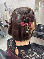 トイボックス(TOYBOX)&nbsp;編み込みアレンジ