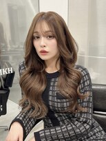 ロムーク 表参道(LOMKH)&nbsp;新生活はエクステイメチェン/美髪/ワイドバング/ブルーブラック