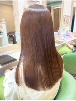 ピアリ オカモト(Peri okamoto)&nbsp;サラ髪オレンジベージュ