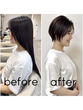 ヴィーヴォ 深江橋店(VIVO) 【VIVO】くびれショート 丸みショート ハンサムショート 深江橋