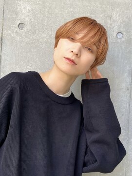 エクテ(ecouter) アプリコットオレンジベージュマッシュショート