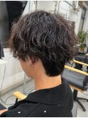 栃木メンズ波巻きスパイラルパーマシャドウパーマツイストパーマ