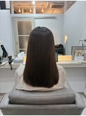 酸熱髪質改善ストレート