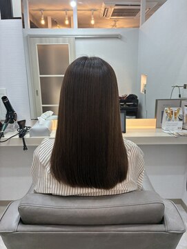 エント エクラート 川越東口店(ento.ECLART) 酸熱髪質改善ストレート