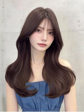 ユーフォリア 新宿店(Euphoria) チョコレートブラウン/くびれ巻き/韓国風