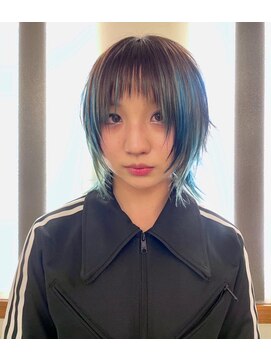 ハコ プラス(HACO+) 【Haco+】Shiho_セクションカラー_ブリーチ