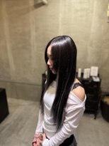 リエコー(RE'ECHO)&nbsp;ホワイトカラーハイライト風エクステ