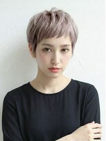 シオミエイチタルミ(shiomi H TARUMI)&nbsp;【ピクシーショート】白髪ぼかし×透明感カラーで魅せるスタイル