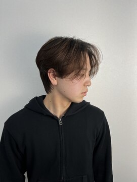 ステージ(STAGE) ダウンパーマ　ニュアンスパーマ　センターパート