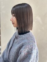 ロアバイチェリーコークウブ(Loa by CHERRY COKE ubu)&nbsp;ボブカット × 透明感カラー