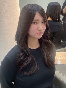 ジーナ  札幌大通(Zina) 美髪＊サイドレイヤーウェーブ＊フェミニンロング＊Zina札幌大通