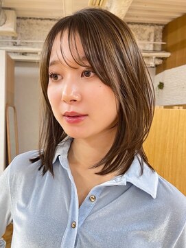 ガーデンヨコハマ(GARDEN YOKOHAMA) ミディアムレイヤー　イメチェン　前髪