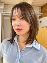 ガーデンヨコハマ(GARDEN YOKOHAMA) ミディアムレイヤー イメチェン 前髪