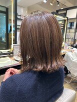 ジュイール(jouir)&nbsp;三鷹白髪ぼかしハイライトショートボブウルフショートカット韓国