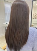 大人女性の艶カラー＋髪質改善