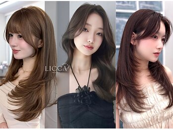 リッカ(LICCA)の写真/21時まで営業！韓国ヘアのプロが、仕事帰りのあなたをもっと可愛く。顔まわりの似合わせカットで垢抜け☆