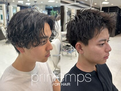 プランタン フォー ヘアー(printemps FOR HAIR)の写真