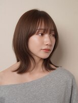 ロッカ 銀座中央通り店(LOCCA)&nbsp;骨格ナチュラルタイプに似合う外ハネロブ