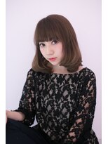 ヘアーアンドファッションシオミエイチ (hair＆fashion shiomi H) 【shiomi H】ふんわりワンカールミディアム