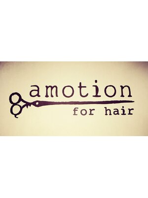 エモーション フォーヘアー(amotion for hair)