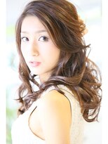 ヘアーショップ エヌアンドエー 越谷店(hair shop N&A)&nbsp;かきあげバング×クールウェーブ